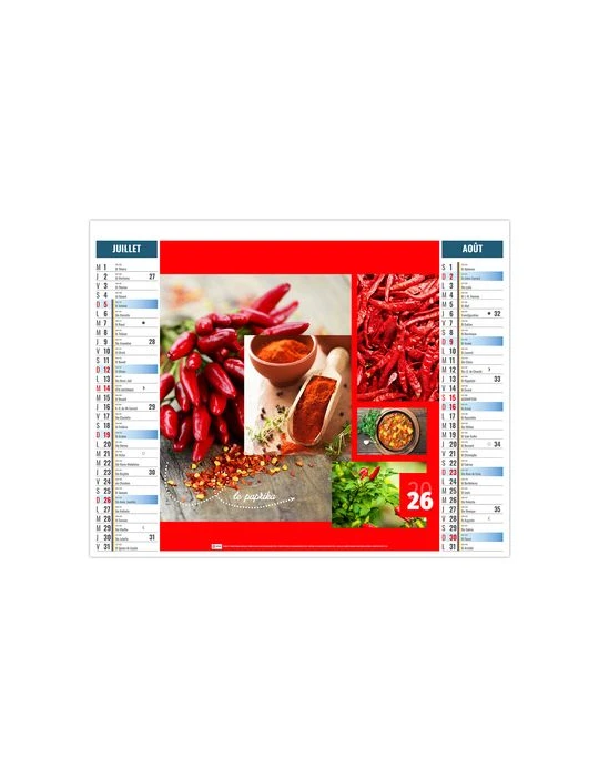 2EN1 - BOUQUET 2026 - SMALL 330 x 470 mm - MARQUAGE 1 COULEUR