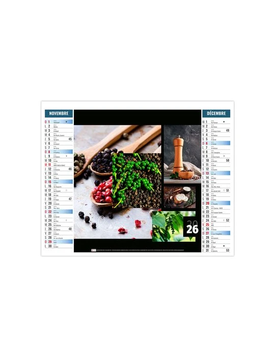 2EN1 - BOUQUET 2026 - SMALL 330 x 470 mm - MARQUAGE 1 COULEUR