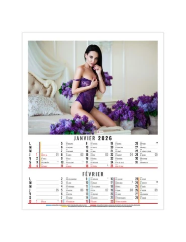 OPHELIE 2026 - 6 FEUILLETS - BLOC SEUL SANS MARQUAGE 2