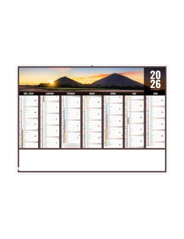 LIBERTE HAUTS DE FRANCE 2026 - MIDI 430 x 335 mm - LEGER 400G - SANS MARQUAGE - 1 TROU EN TETE 2