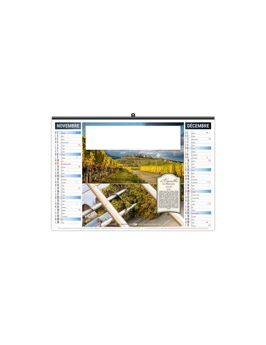 ILLUSTRE ECO - GRAPPE 2026 - SMALL 480 x 330 mm cadeau client original