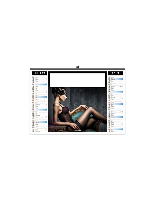 ILLUSTRE ECO - PUSH UP 2026 - XXL 480 x 420 mm personnalisation rapide en France