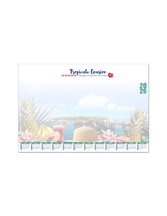 SOUS MAIN CREATION - 600 x 420 mm - 40 FEUILLETS PAPIER OFFSET 80g - ENCOLLAGE EN PIED - DESSOUS CARTON