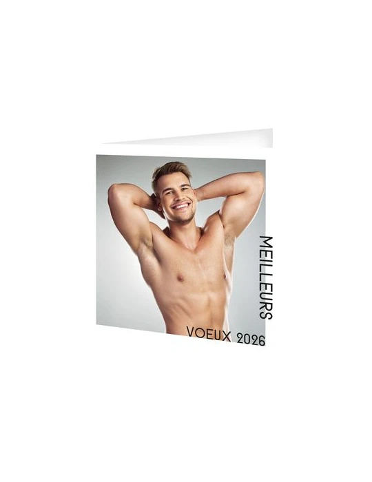 CARTE DE VOEUX - TORSE 2026  AVEC ENVELOPPE - SANS MARQUAGE