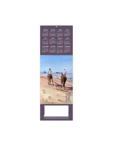 ESTAMPE - AMELIE 2026 - CARRE 325 X 350 mm - QUADRI personnalisable avec votre logo 2