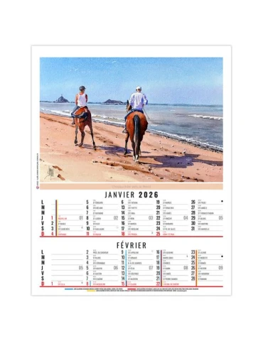 ZOE 2026 - 6 FEUILLETS - BLOC SEUL SANS MARQUAGE 2