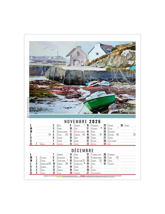 ZOE 2026 - 6 FEUILLETS - BLOC SEUL SANS MARQUAGE