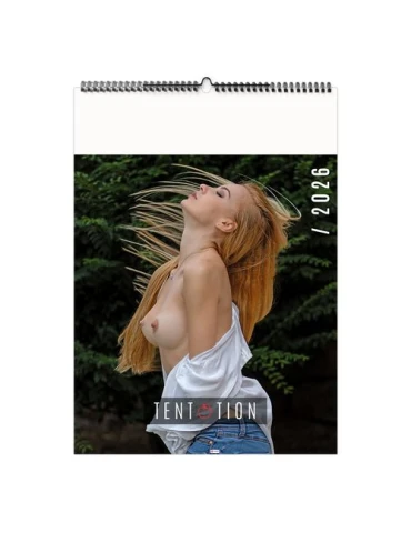 TENTATION 2026 - 6 FEUILLETS - RELIURE BAGUETTE - SANS MARQUAGE nombre de pages : 14 pages 2