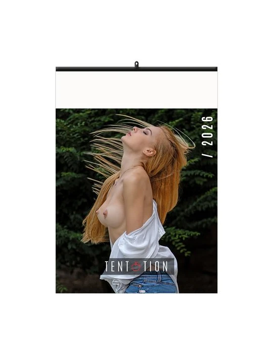 TENTATION 2026 - 6 FEUILLETS - RELIURE BAGUETTE - SANS MARQUAGE nombre de pages : 14 pages marquage laser ultra précis