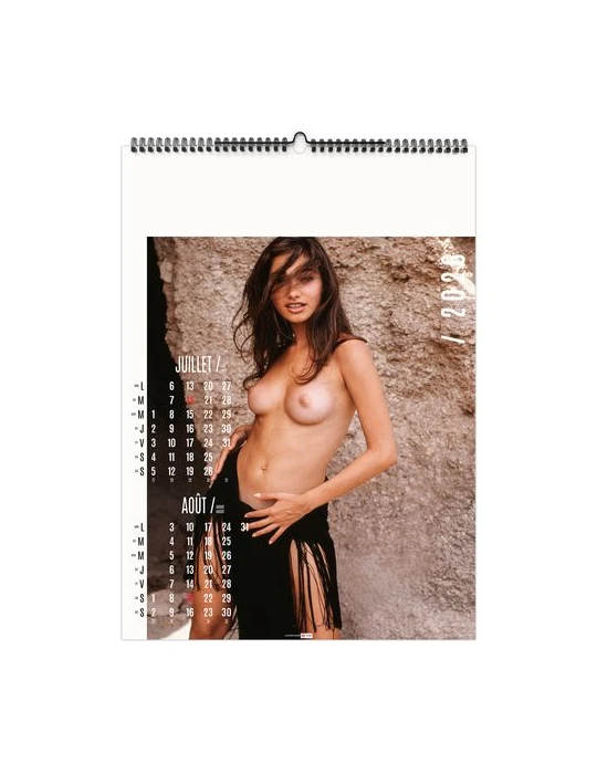 TENTATION 2026 - 6 FEUILLETS - RELIURE BAGUETTE - SANS MARQUAGE nombre de pages : 14 pages cadeau client original