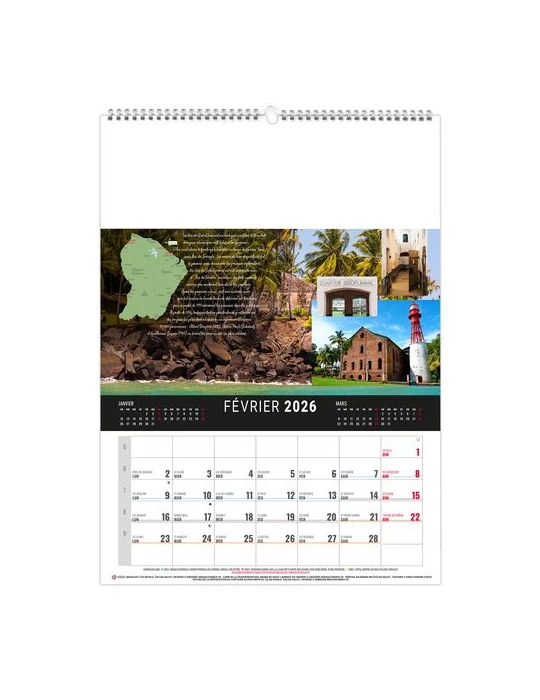 MURAL 12F - CAMOPI 2026 - QUADRI personnalisable avec votre logo