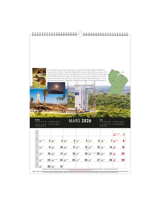 MURAL 12F - CAMOPI 2026 - QUADRI cadeau entreprise pas cher