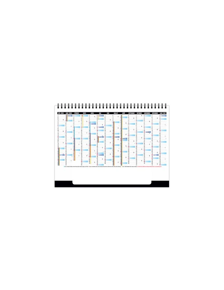 CHEVALET STANDARD 7F - VITESSE 2026 - QUADRI objet promotionnel éco-responsable