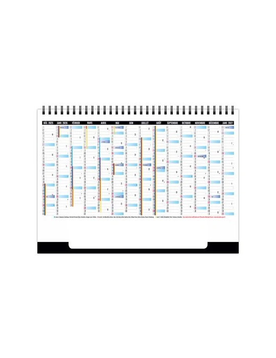 CHEVALET STANDARD 7F - VITESSE 2026 - QUADRI objet promotionnel éco-responsable