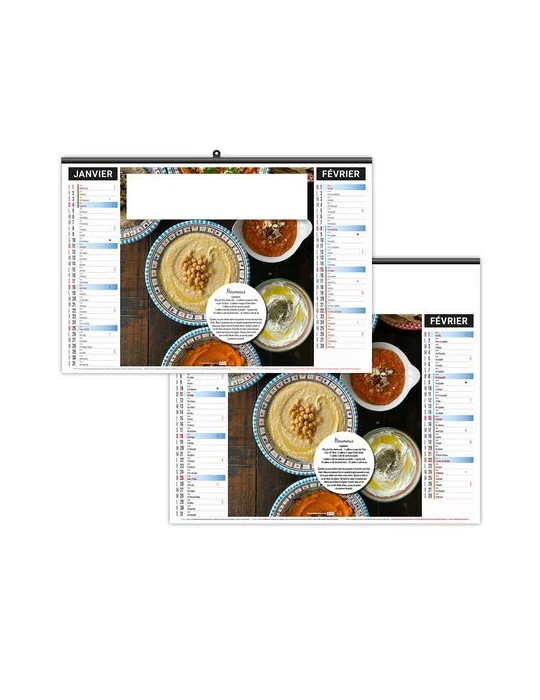 ILLUSTRE ECO - RECETTES 2026 - XXL 480 x 420 mm