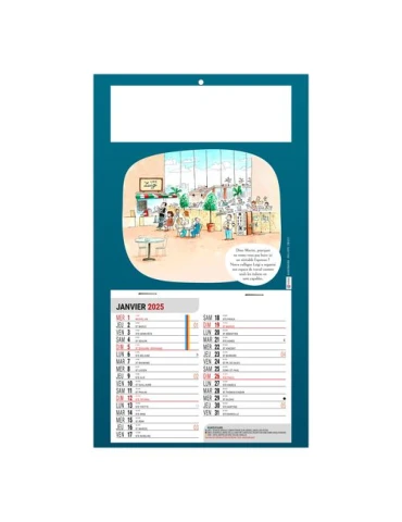 PLAQUE 1 VUE LISE 2026 - DOS CARTON - EURO BLOC - SANS MARQUAGE 2