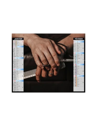 2 EN 1 CREATION 2026 - XXL 474 x 700 mm - MARQUAGE QUADRI 2