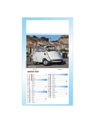 PLAQUE 1 VUE GASTON 2026 - DOS CARTON - EURO BLOC - SANS MARQUAGE