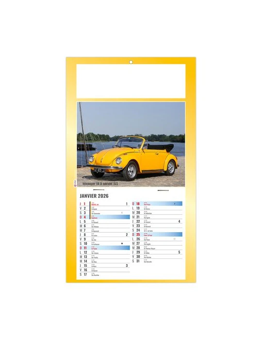 PLAQUE 1 VUE GASTON 2026 - DOS CARTON - EURO BLOC - SANS MARQUAGE