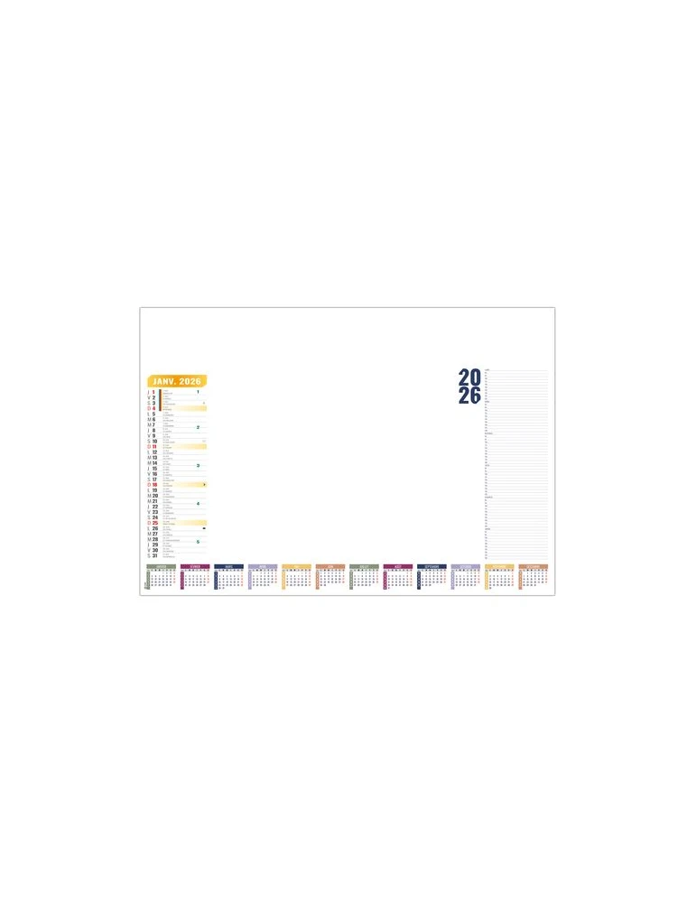 SM STENO VARIABLE 2026 - SM 600 x 420 mm