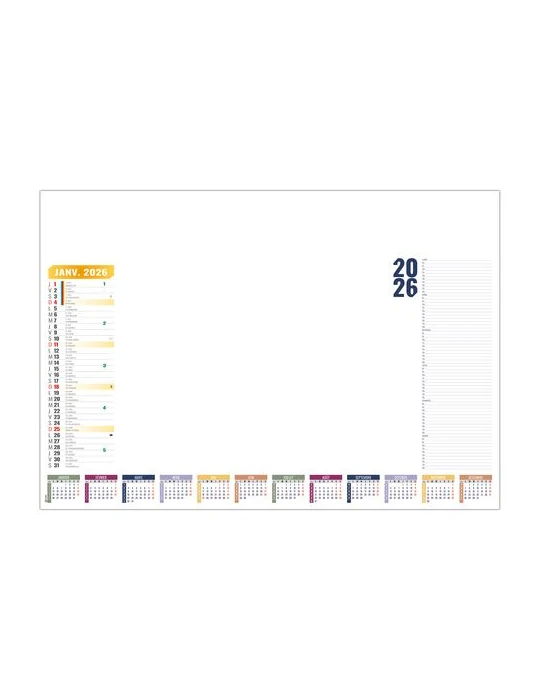 SM STENO VARIABLE 2026 - SM 600 x 420 mm