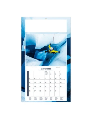 PLAQUE 1 VUE KELLY 2026 - DOS CARTON - EURO BLOC - SANS MARQUAGE