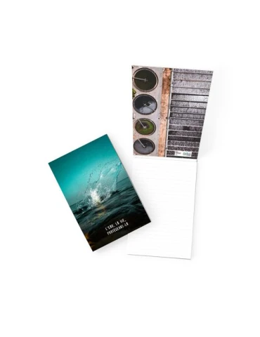 BLOCS-NOTES COUVERTURE SOUPLE ENVELOPPANTE - MAXI 210 x 297 mm - COUVERTURE ENVELOPPANTE QUADRI 380g SATIMAT SANS PELLICULAGE - 