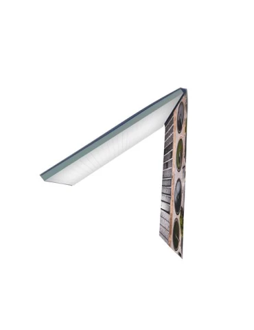 BLOCS-NOTES COUVERTURE SOUPLE ENVELOPPANTE - MAXI 210 x 297 mm - COUVERTURE ENVELOPPANTE QUADRI 380g SATIMAT SANS PELLICULAGE -  2