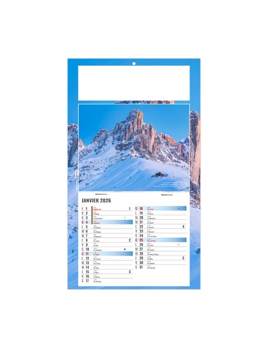 PLAQUE 1 VUE ESTEBAN 2026 - DOS CARTON - BLOC B2 - SANS MARQUAGE
