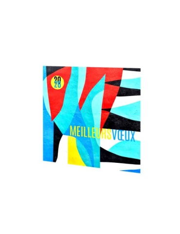 CARTE DE VOEUX - TAG 2026  AVEC ENVELOPPE - SANS MARQUAGE