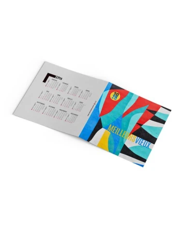 CARTE DE VOEUX - TAG 2026  AVEC ENVELOPPE - SANS MARQUAGE 2