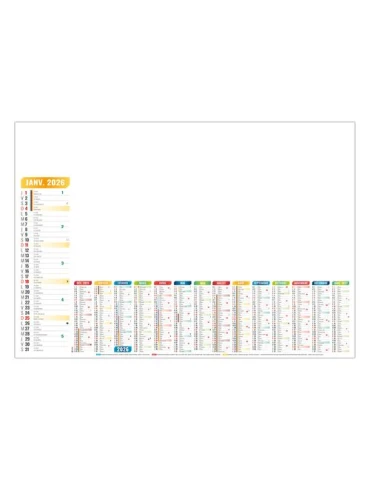 SM ANNUEL VARIABLE 2026 - SM 600 x 420 mm