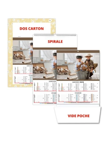 MATTEO 2026 - 6 FEUILLETS - BLOC SEUL SANS MARQUAGE