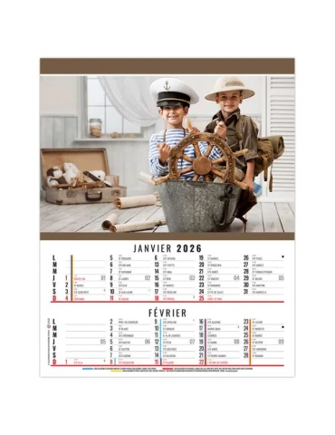 MATTEO 2026 - 6 FEUILLETS - BLOC SEUL SANS MARQUAGE 2