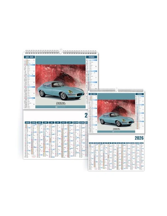 2EN1 - RALLYE 2026 - XXL 474 x 700 mm - MARQUAGE 1 COULEUR