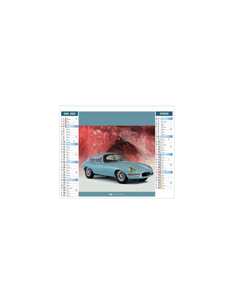 2EN1 - RALLYE 2026 - XXL 474 x 700 mm - MARQUAGE 1 COULEUR