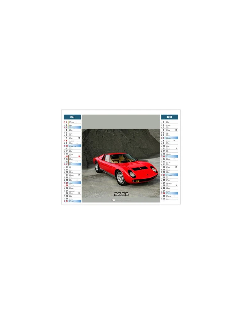 2EN1 - RALLYE 2026 - XXL 474 x 700 mm - MARQUAGE 1 COULEUR