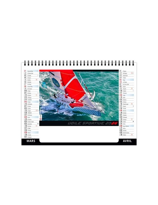 CHEVALET STANDARD 7F - NAUTIQUE 2026 - QUADRI cadeau entreprise pas cher