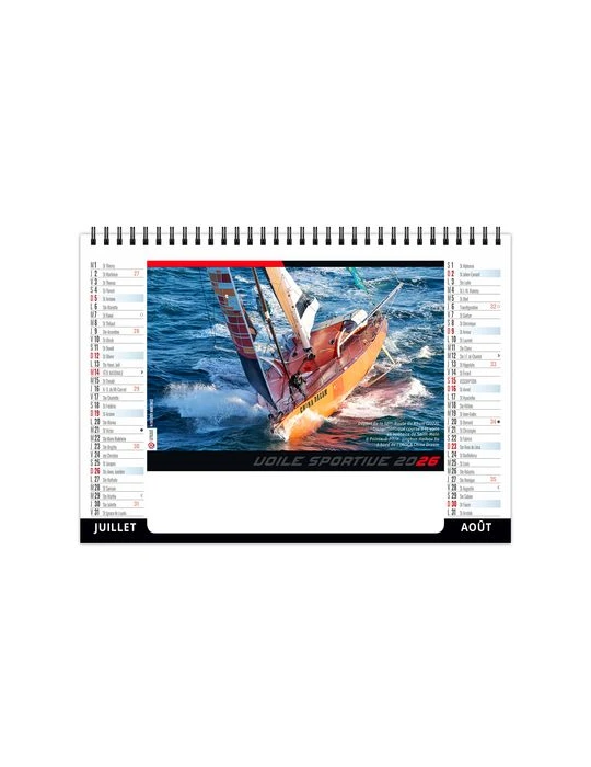 CHEVALET STANDARD 7F - NAUTIQUE 2026 - QUADRI impression haute définition