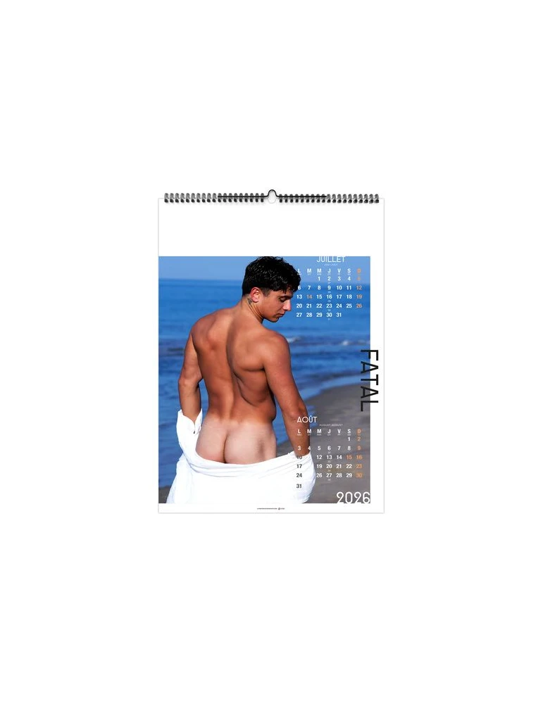 FATAL 2026 - 6 FEUILLETS - RELIURE BAGUETTE - SANS MARQUAGE nombre de pages : 12 pages cadeau client original