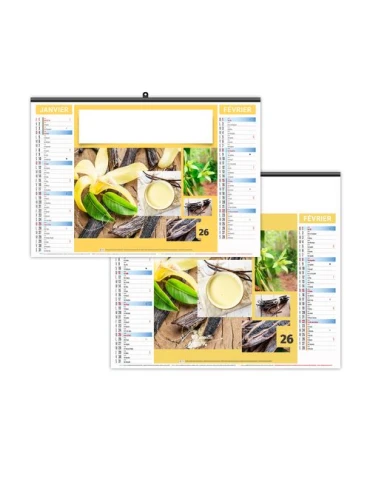 ILLUSTRE ECO - HERBES 2026 - SMALL 480 x 330 mm