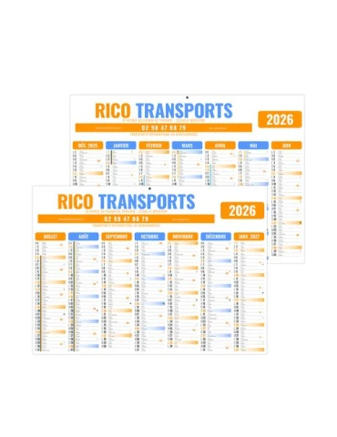 GAMECO COULEURS 2026 - MICRO 210 x 155 mm - LEGER 400G - MARQUAGE QUADRI - PAS DE TROU