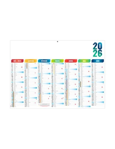 ARLEQUIN 2026 - MIDI 430 x 335 mm - LEGER 400G - SANS MARQUAGE - 1 TROU EN TETE 2