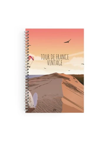 CARNET SPIRALE COUVERTURE SOUPLE - MAXI 210 x 297 mm - COUVERTURE 380g SATIMAT AVEC PELLICULAGE BRILLANT PAGE 1 ET 4 - BLOC DE 5 2