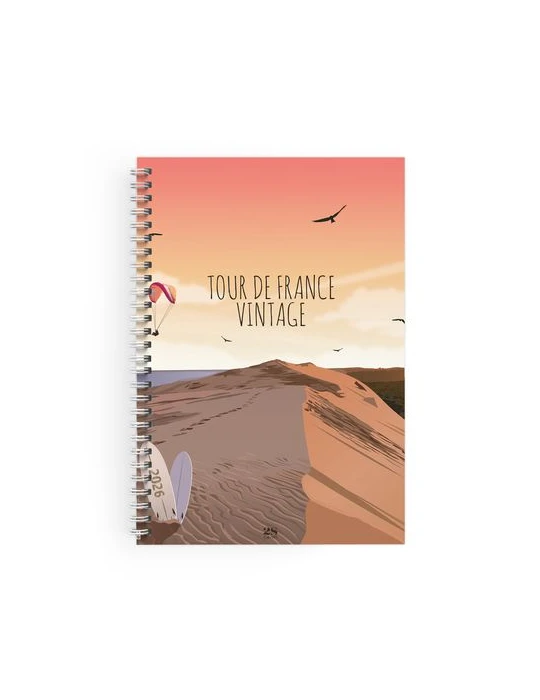 CARNET SPIRALE COUVERTURE SOUPLE - MAXI 210 x 297 mm - COUVERTURE 380g SATIMAT AVEC PELLICULAGE BRILLANT PAGE 1 ET 4 - BLOC DE 5