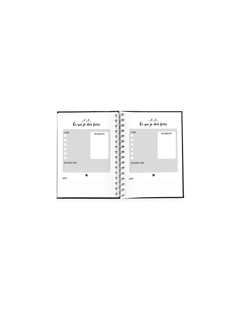 CARNET SPIRALE COUVERTURE SOUPLE - MAXI 210 x 297 mm - COUVERTURE 380g SATIMAT AVEC PELLICULAGE BRILLANT PAGE 1 ET 4 - BLOC DE 5