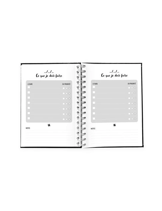 CARNET SPIRALE COUVERTURE SOUPLE - MAXI 210 x 297 mm - COUVERTURE 380g SATIMAT AVEC PELLICULAGE BRILLANT PAGE 1 ET 4 - BLOC DE 5