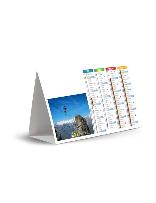 CHEVALET DE COMPTOIR - LIMITES 2026 - QUADRI cadeau entreprise pas cher