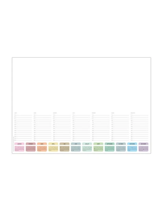 SM PERPETUEL 2026 - SM 500 x 350 mm - 25 FEUILLETS