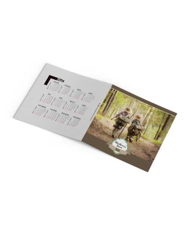 CARTE DE VOEUX - BAMBINS 2026  AVEC ENVELOPPE - SANS MARQUAGE 2